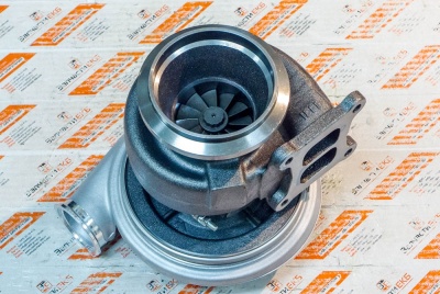 3800471 Турбокомпрессор Турбина Турбонагнетатель TURBOCHARGER HX55 Cummins ISM, M11 Взаимозаменяемые номера: 3804503, 3803938, 3590044, 4033813, 3536995, 3536149